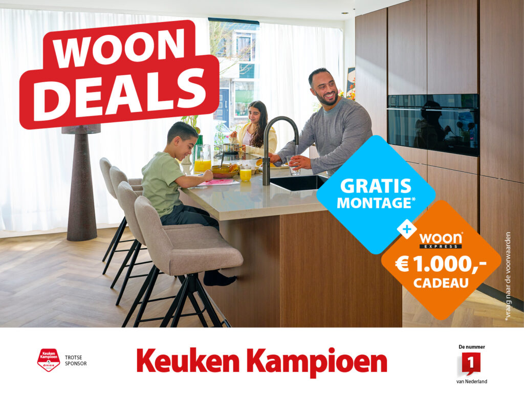 WoonDeals bij Keuken Kampioen!